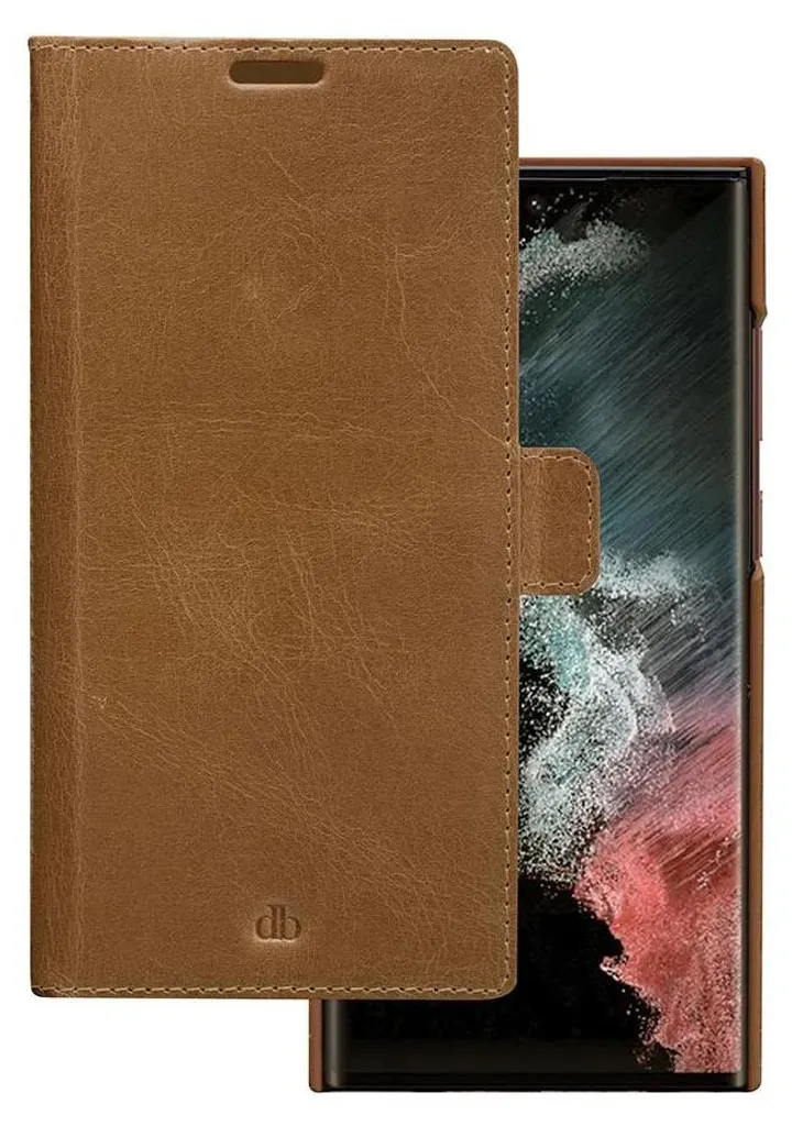 Étui Portefeuille Samsung Galaxy S22 Ultra dbramante1928 Lynge Cuir