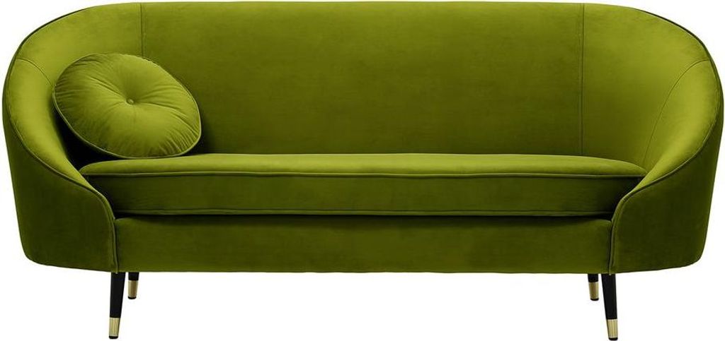 2,5-Sitzer Sofa Kooper-Velluto 9-Standard piping-brass