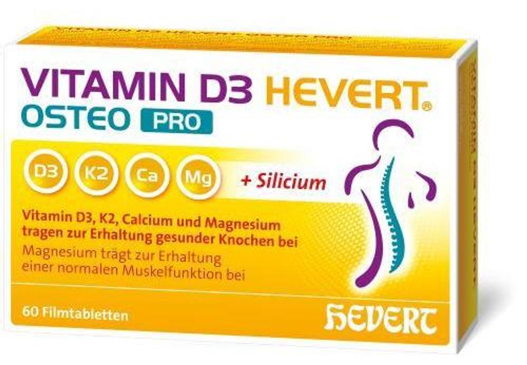 Vitamin D3 Hevert Osteo Pro Filmtabletten 60 St