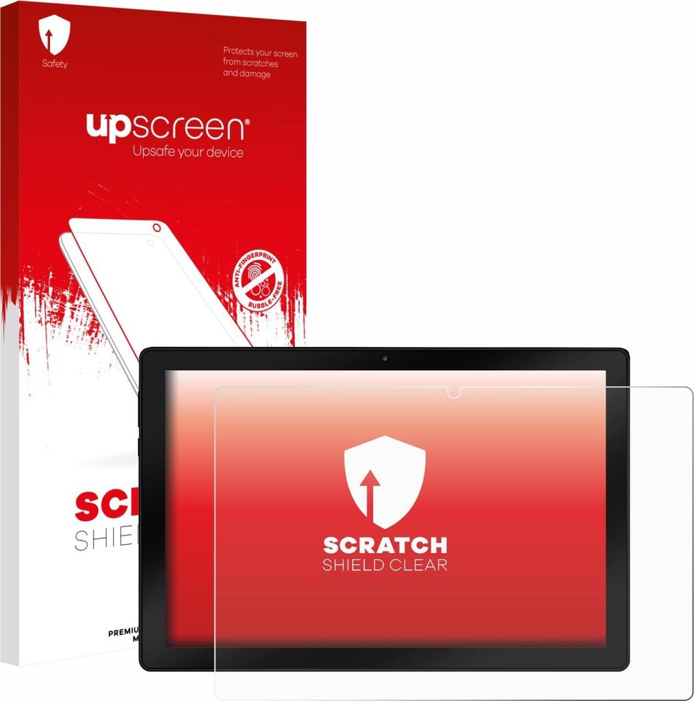 upscreen Schutzfolie für Wqplo WPLA10 Displayschutz Displayschutzfolie Folie Klar Transparent