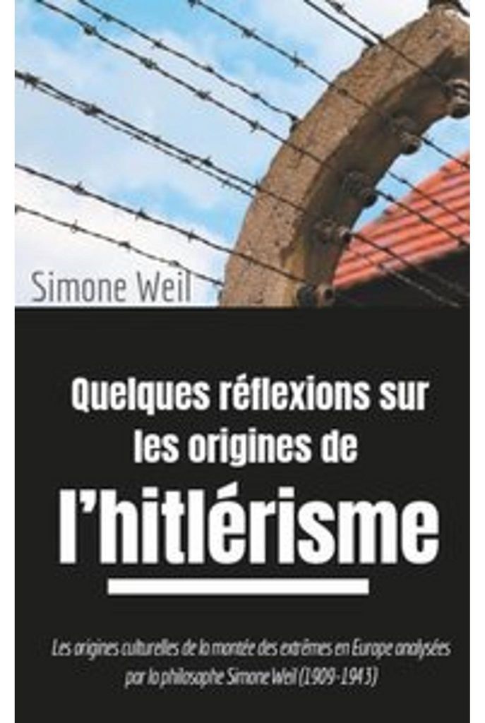 Quelques réflexions sur les origines de l'hitlérisme