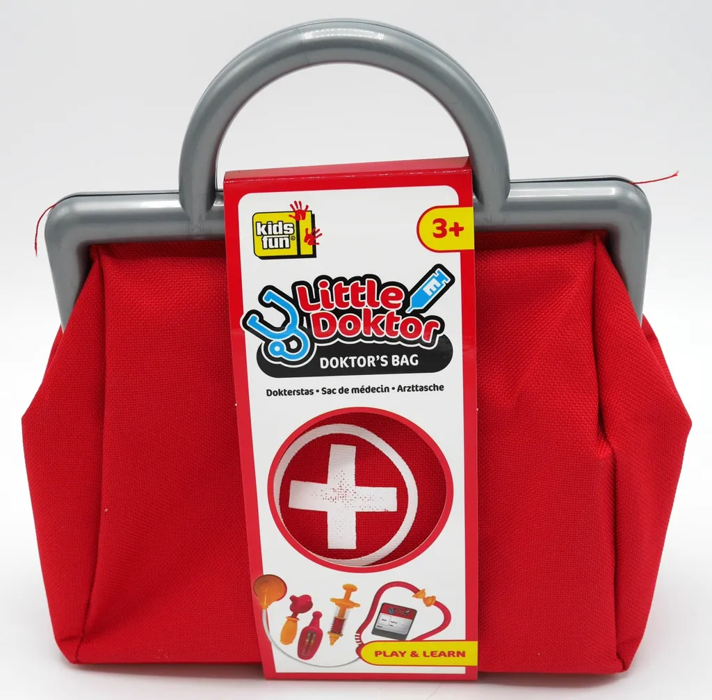 Kit docteur enfant Bongers 5 accessoires pour jouer au médecin partout