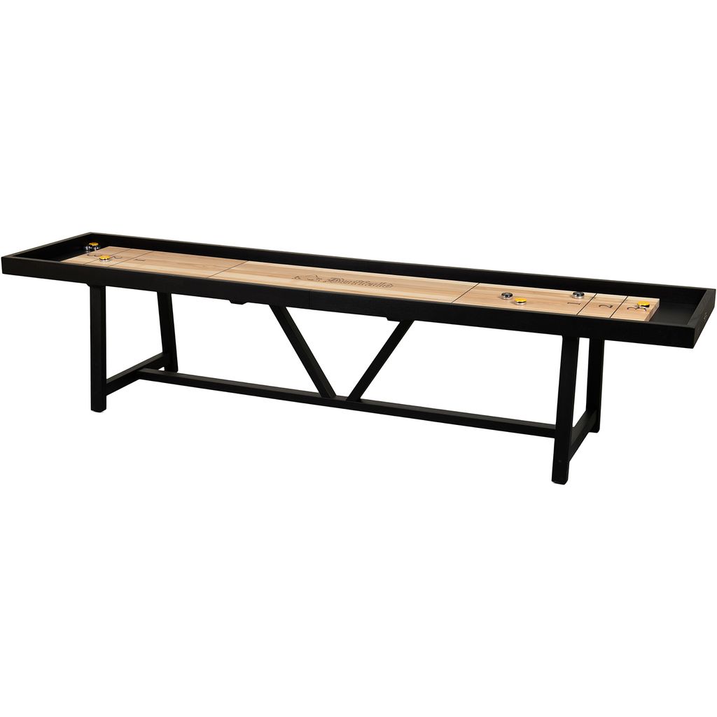 Buffalo American Shuffleboard 12ft - Schwarzes Eschenholz