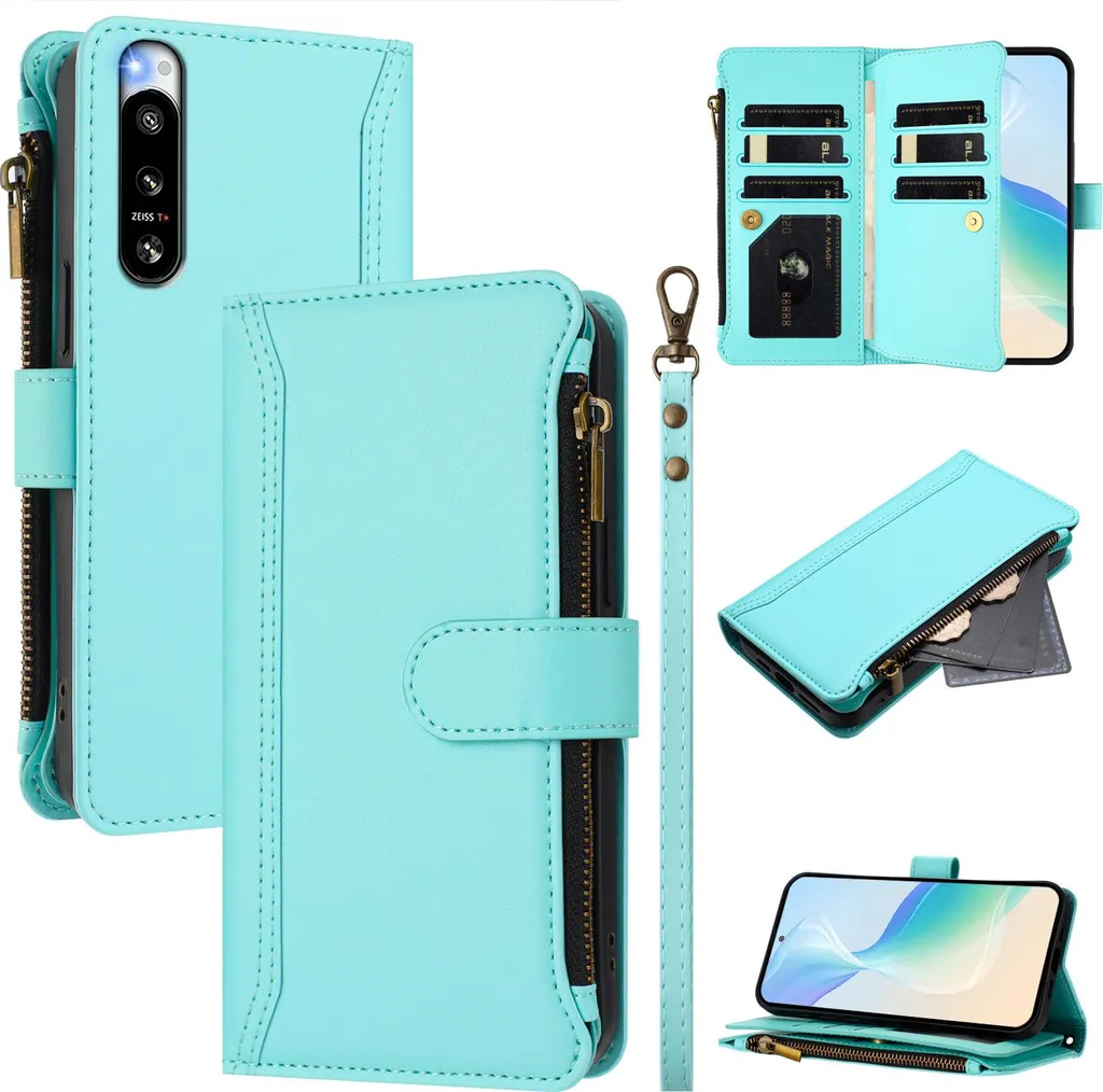 Recensione Custodia Portafoglio Sony Xperia 5 IV Verde Menta