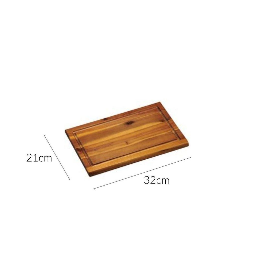 Tranchbrett Akazie 32 x 21 cm Produktbild 5