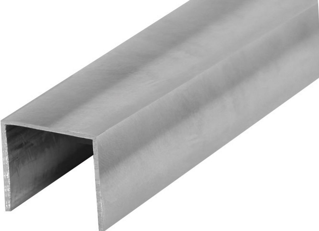 U-Profil für Glas 22 mm