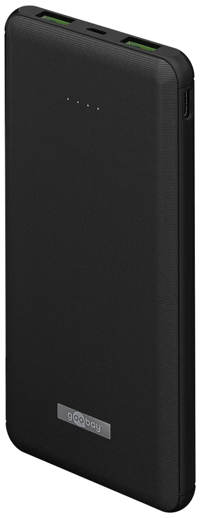 Goobay Banque d'Alimentation Sans Fil 10000mAh Charge Rapide USB-C PD