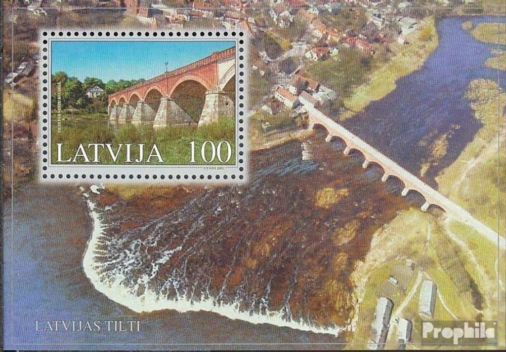 Briefmarken Lettland 2002 Mi Block16 (kompl.Ausg.) Produktbild 