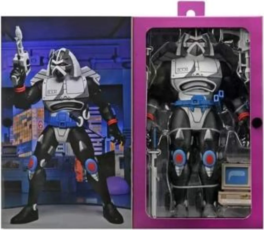 Figurine Robot Chrome Dome TMNT 25 cm Idéale pour Diorama NECA54180