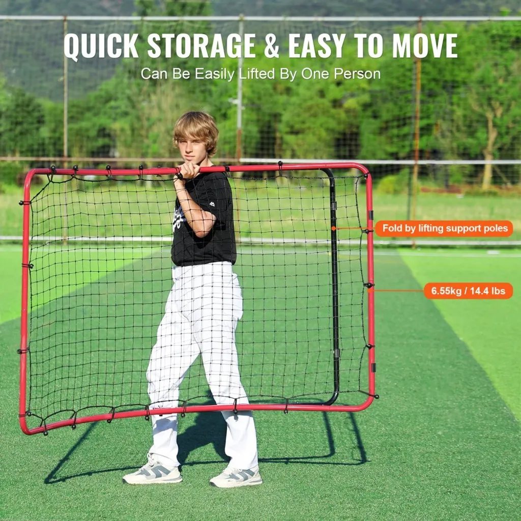 Filet Pitchback de Baseball pour Entraînement au Lancer et Réception