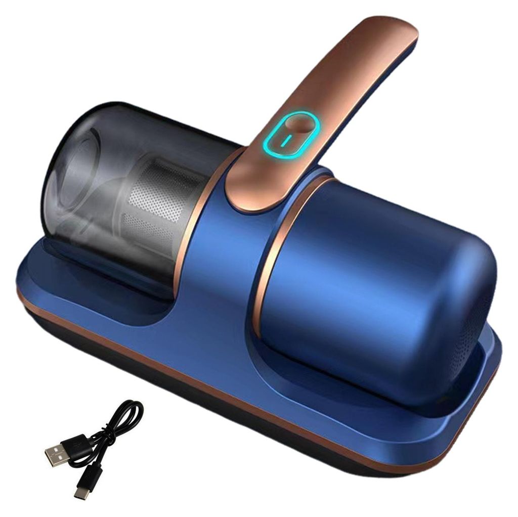 Matratzen- und Bettstaubsauger mit UV-C-Licht, 12000 Pa starke Saugkraft, kabellos, handlich, für Kissen, Bettwäsche und Sofas