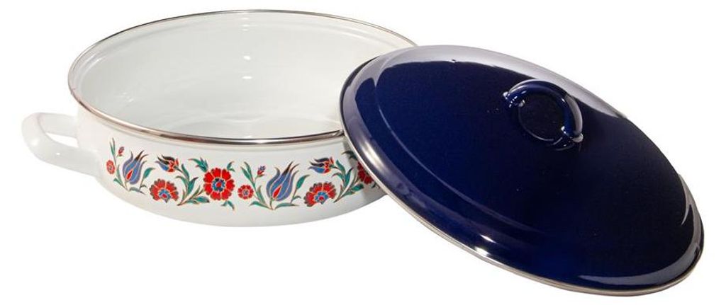 Casserole peu profonde en émail Serenk, 26 cm Image du produit 