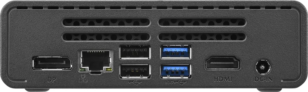 Boîtier Shuttle NE10N N100 PC Fanless Compact avec Slot DDR5 SO-DIMM - 5
