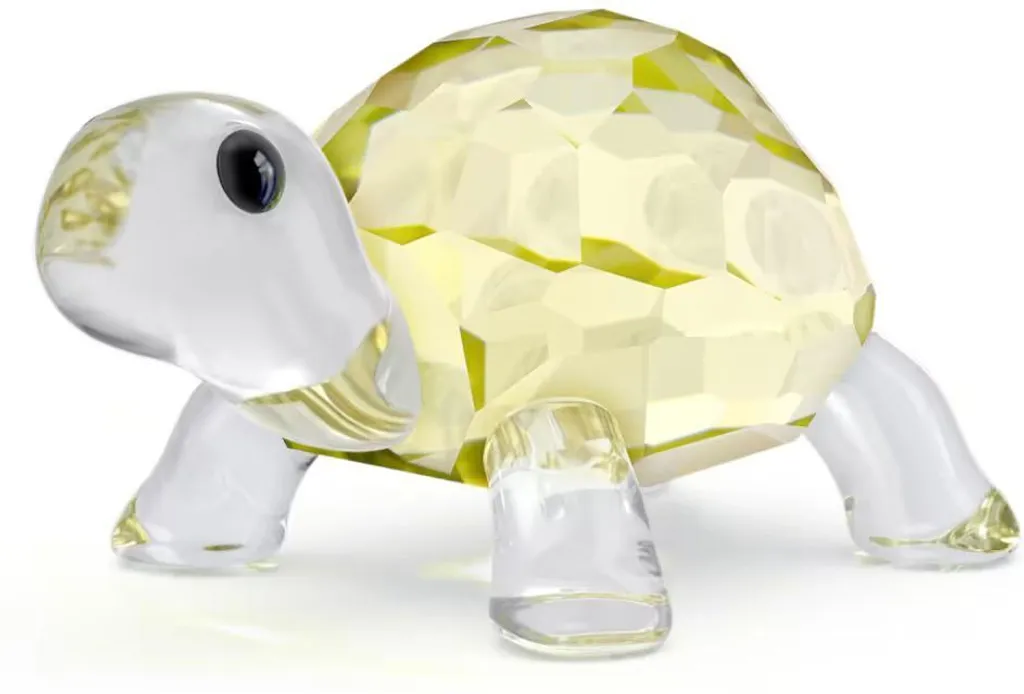 Idée Cadeau Luxe : Bébé Tortue Swarovski Idyllia - Décoration de Bureau