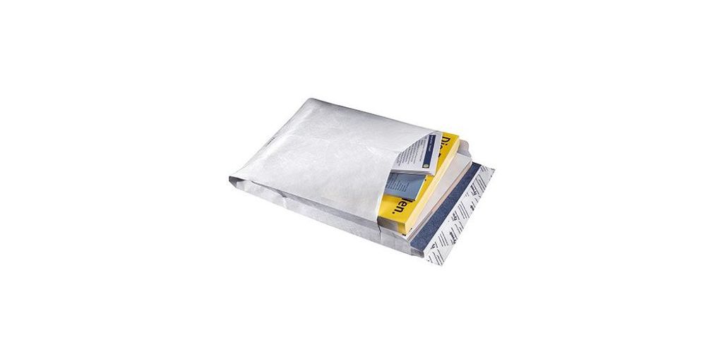 Tyvek Faltenversandtaschen B4 ohne Fenster 250 x 353 x 38 mm 100 Versandtaschen