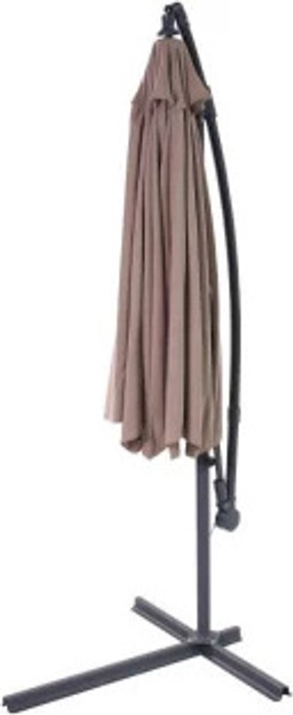 Ampelschirm, Sonnenschirm Menorca, d= 300 cm, taupe