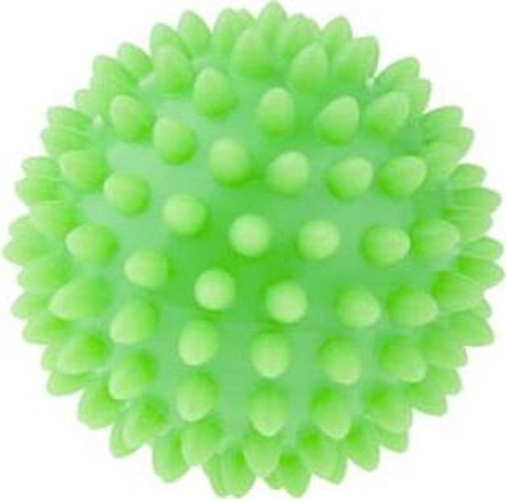 TULLO Sensorische Kugel für Massage und Rehabilitation 6,6 cm Grün 411 Tullo