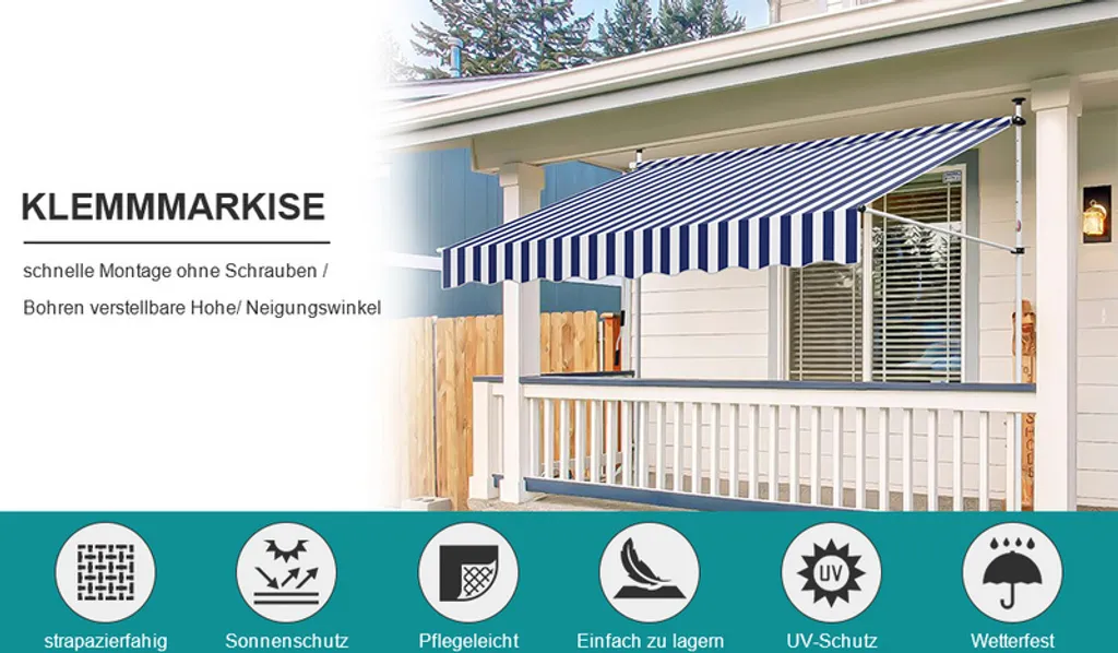 Offerta SWANEW: Tenda da Sole 3,5m Retrattile - Stock Limitato - 3