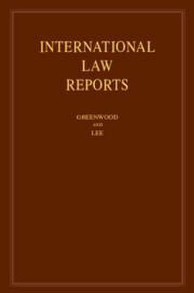 International Law Reports: Volume 201