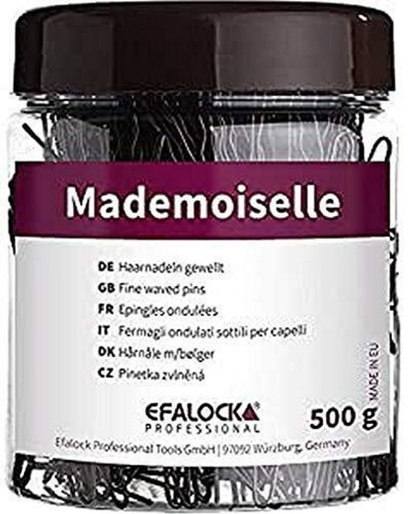 Efalock Mademoiselle Haarnadeln 65 mm braun 500 g
