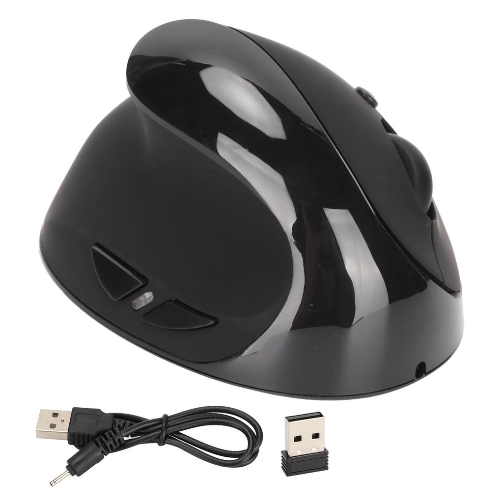 Vertikální myš pro leváky - 2,4G bezdrátová, ergonomická, Obrázek produktu 