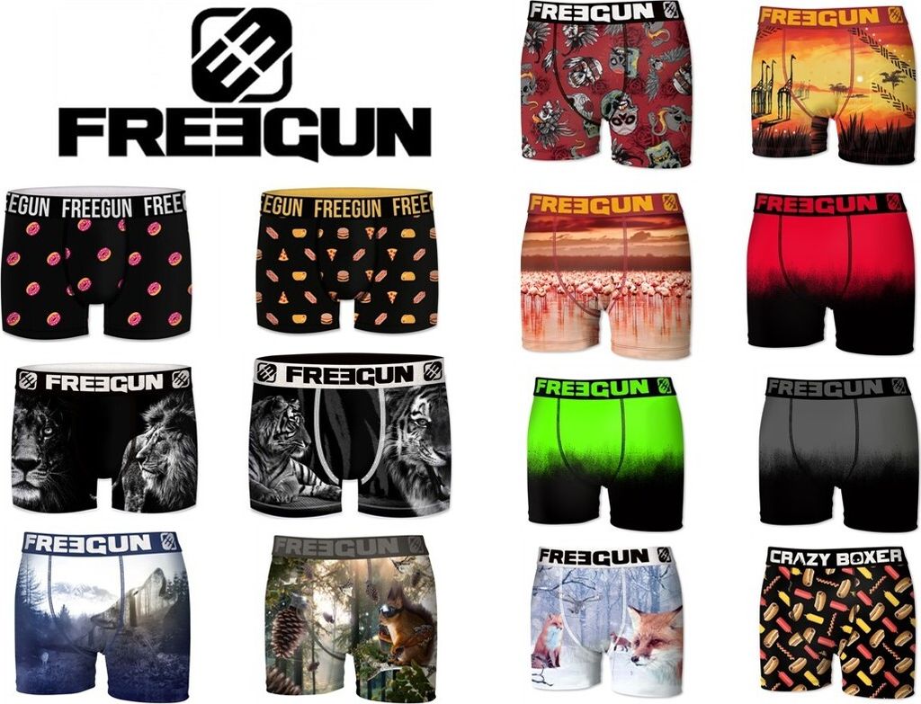 10er-Pack Herren Freegun/Crazy Boxershort – Produktbild 