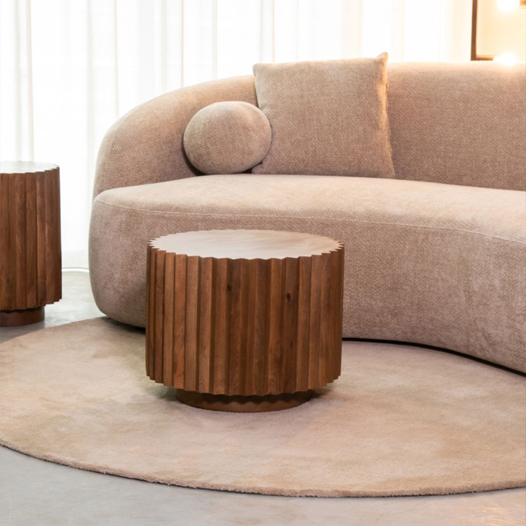 LABEL51 Novan Couchtisch - Natur - Mangoholz Produktbild 