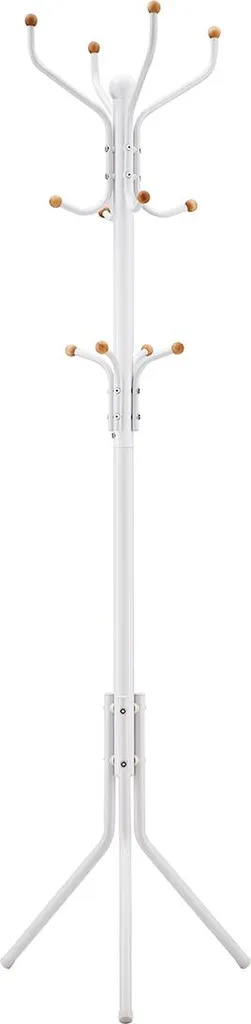 Porte-chapeaux en métal blanc pour éviter de déformer vos chapeaux