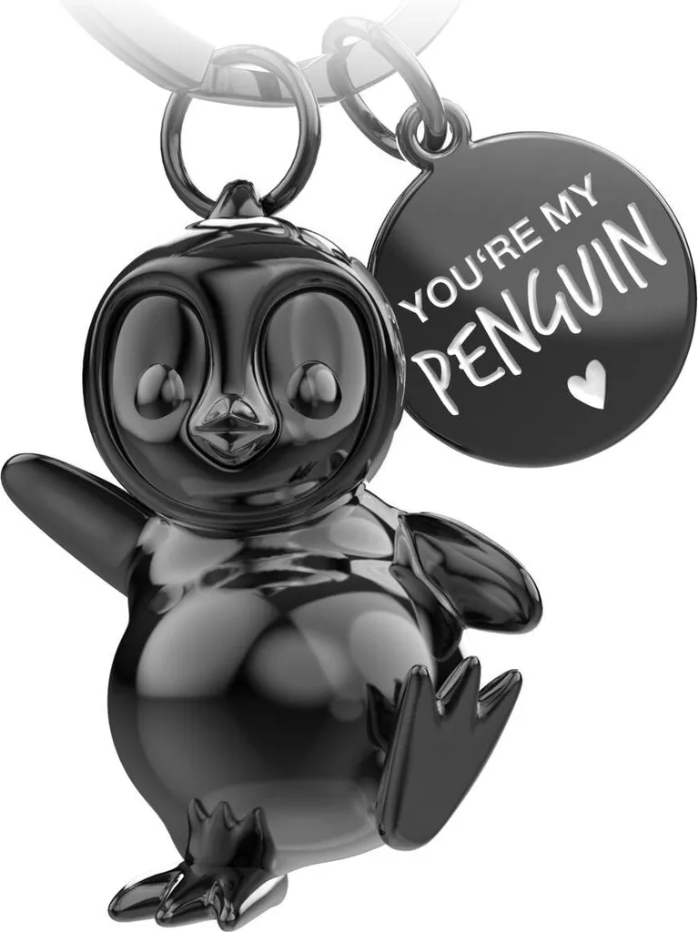Porte-clés Pingouin Breezy - Ne perdez plus vos clés avec ce Symbole d'Amour