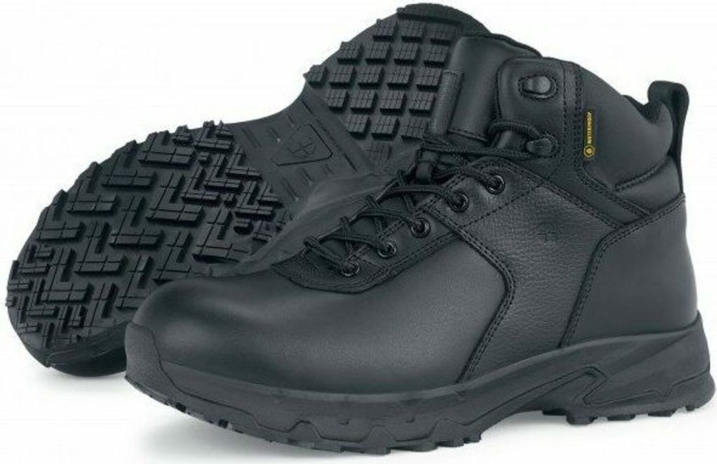 Shoes for Crews Sicherheitsschuh S2 SRC ENGINEER III CT, wasserdicht, Leder, schwarz, Gr.48