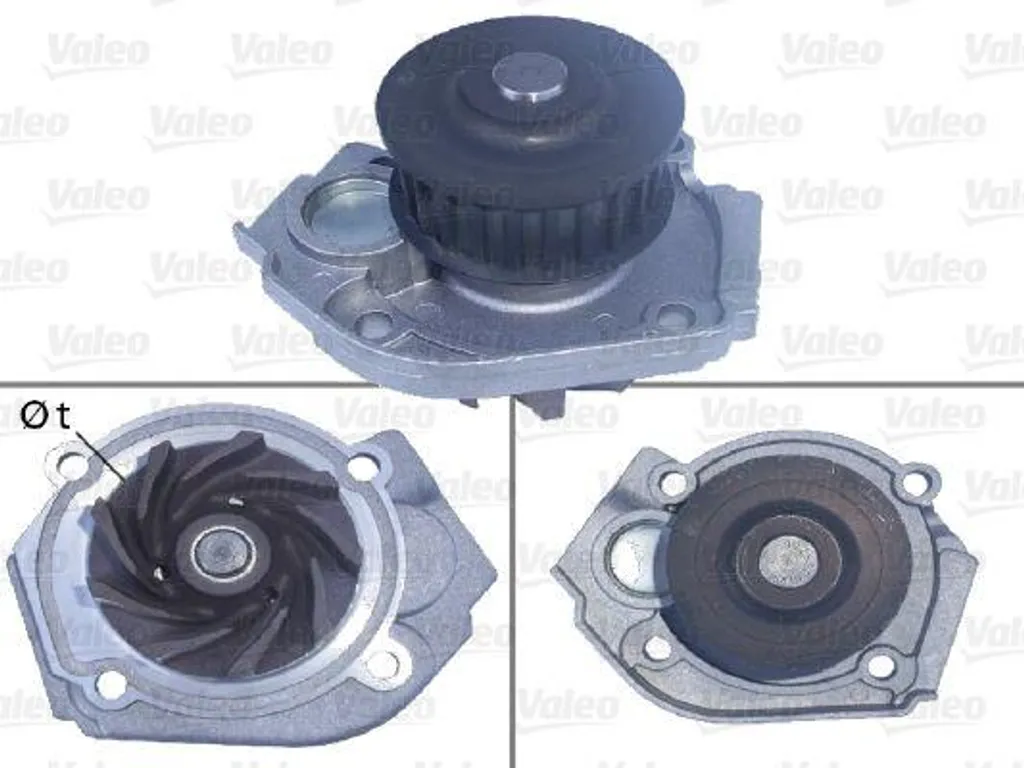 Pompe à eau moteur durable Valeo 506967 compatible avec Alfa Giulietta