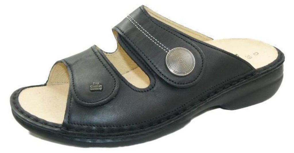Finn Comfort - Sansibar - Damenpantolette - schwarz Produktbild 