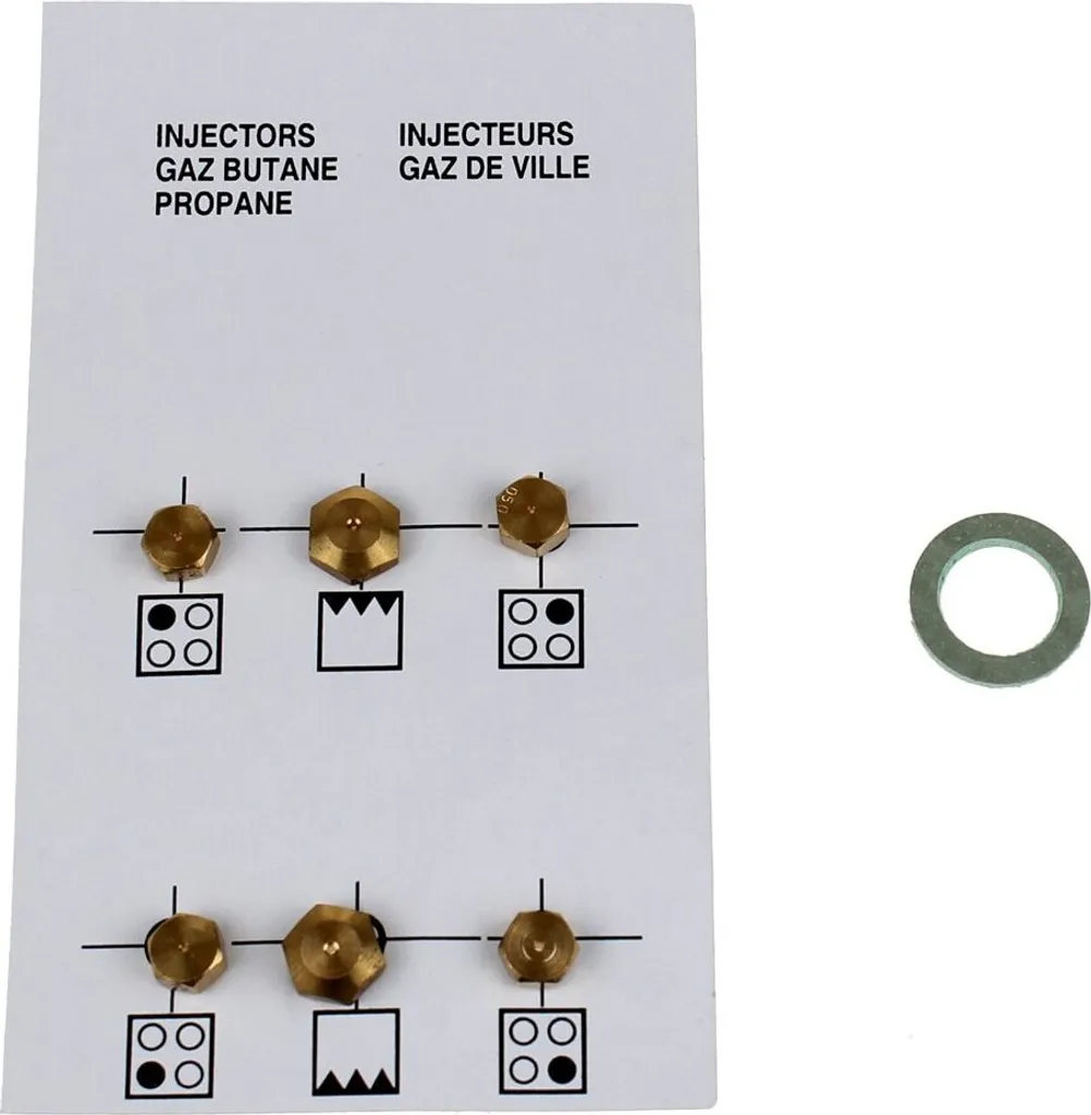 OFFERTA Kit Beko 4490910032 Ugelli Butano | Ricambi Gas Originali