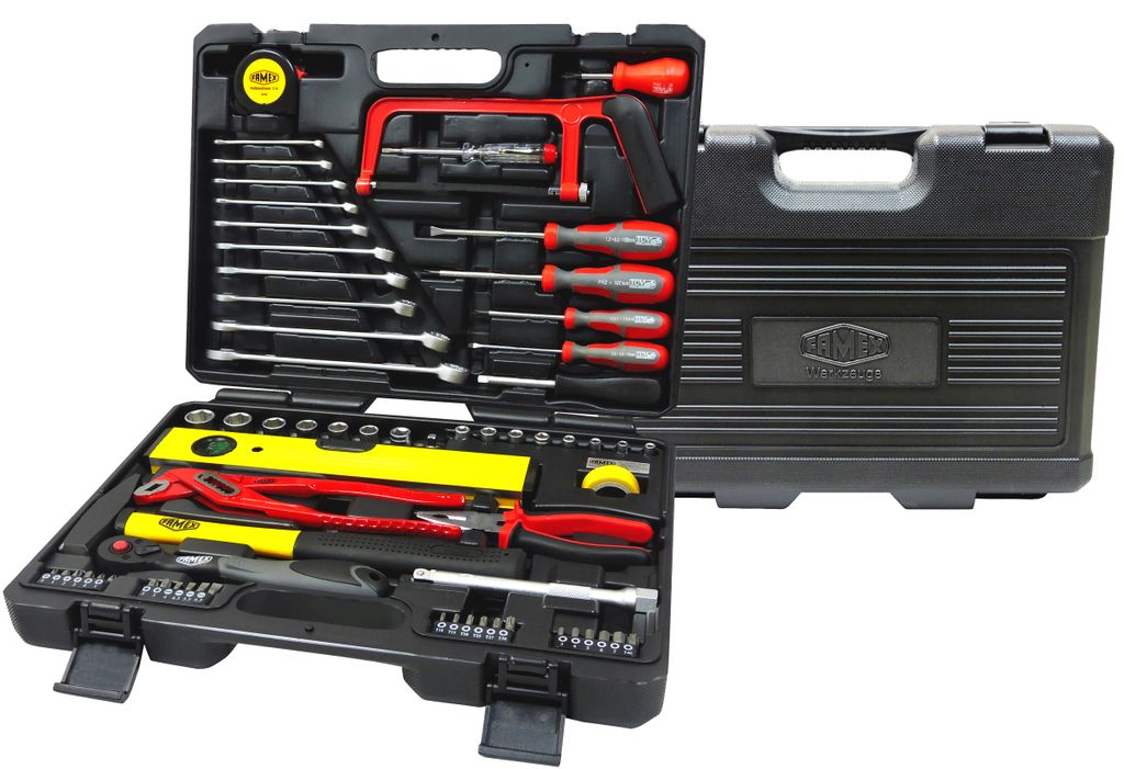Werkzeugkoffer mit Werkzeug 145-50 FAMEX