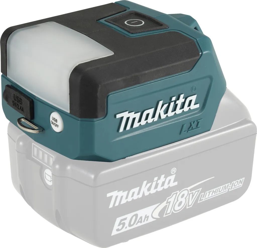 Lampada Makita 18V LXT Outdoor: 3 Luci LED e Power Bank USB Integrato