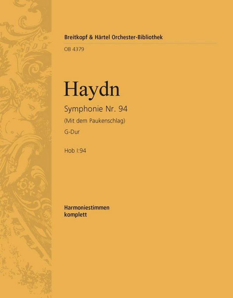 Sinfonie Nr. 94 G-Dur, H. I:94 Paukenschlag The Surprise Harmoniestimmen