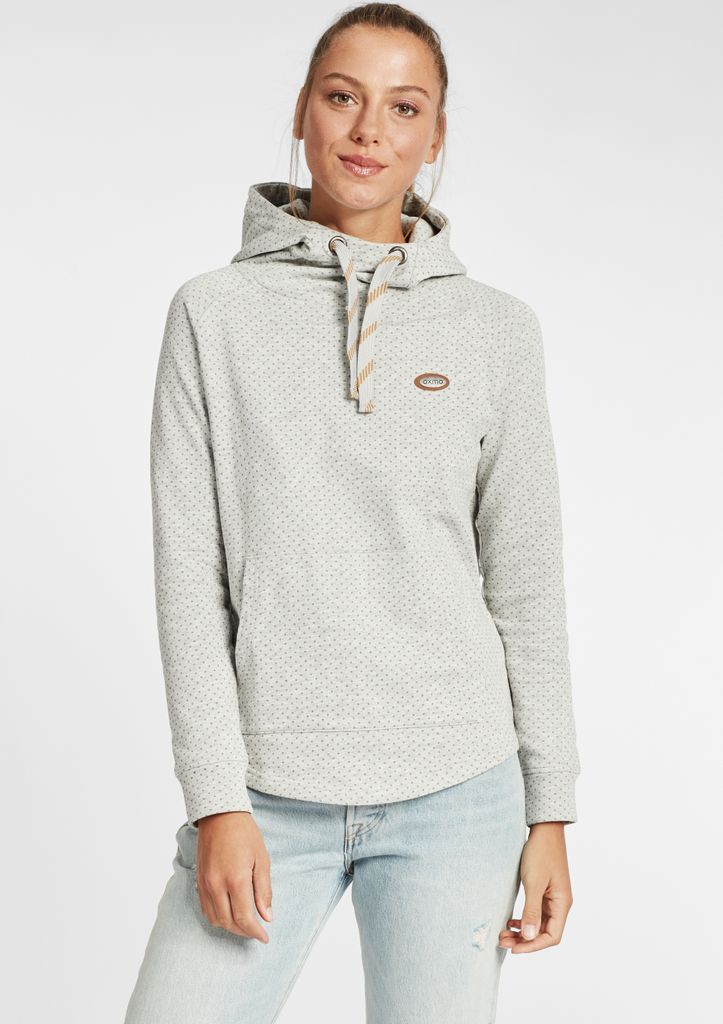 OXMO OXAmina Damen Kapuzenpullover Hoodie Pullover mit Kapuze