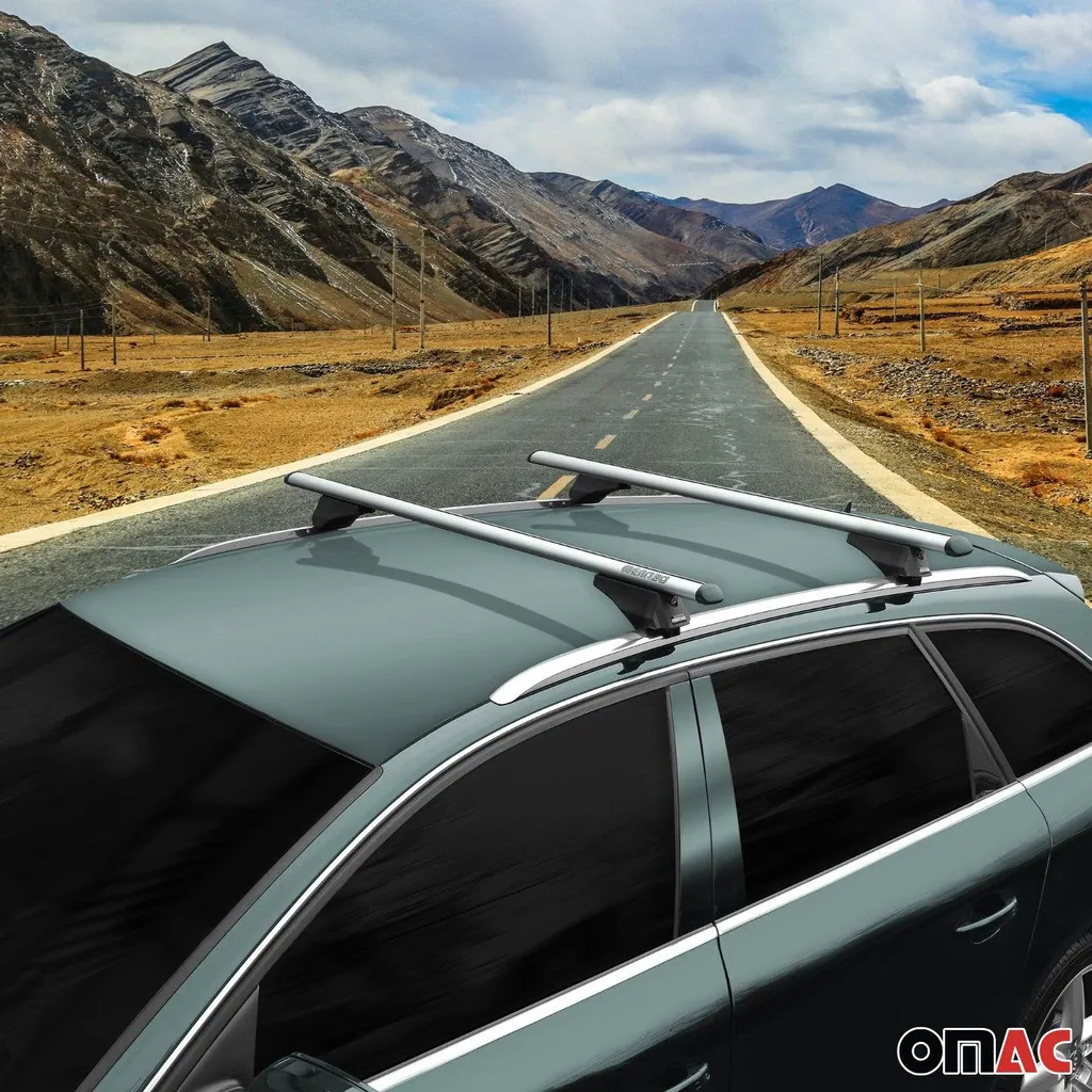 Barre Tetto BMW X1 F48 2015-19 Menabo - Alluminio Argento 2pz - 2