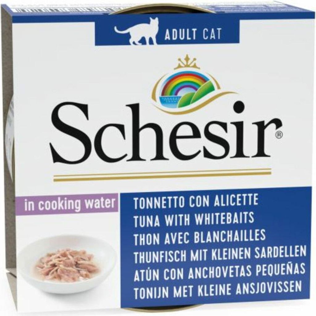 Schesir Prírodný tuniak, malé ančovičky ryža 85gx24 Obrázok produktu 