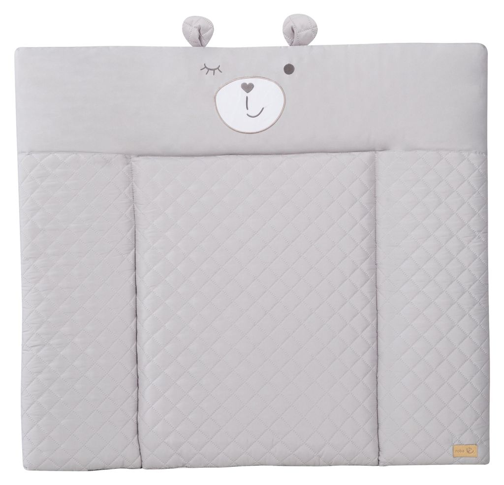 roba Wickelauflage soft 'roba style' grau, 85x75 cm, Produktbild 