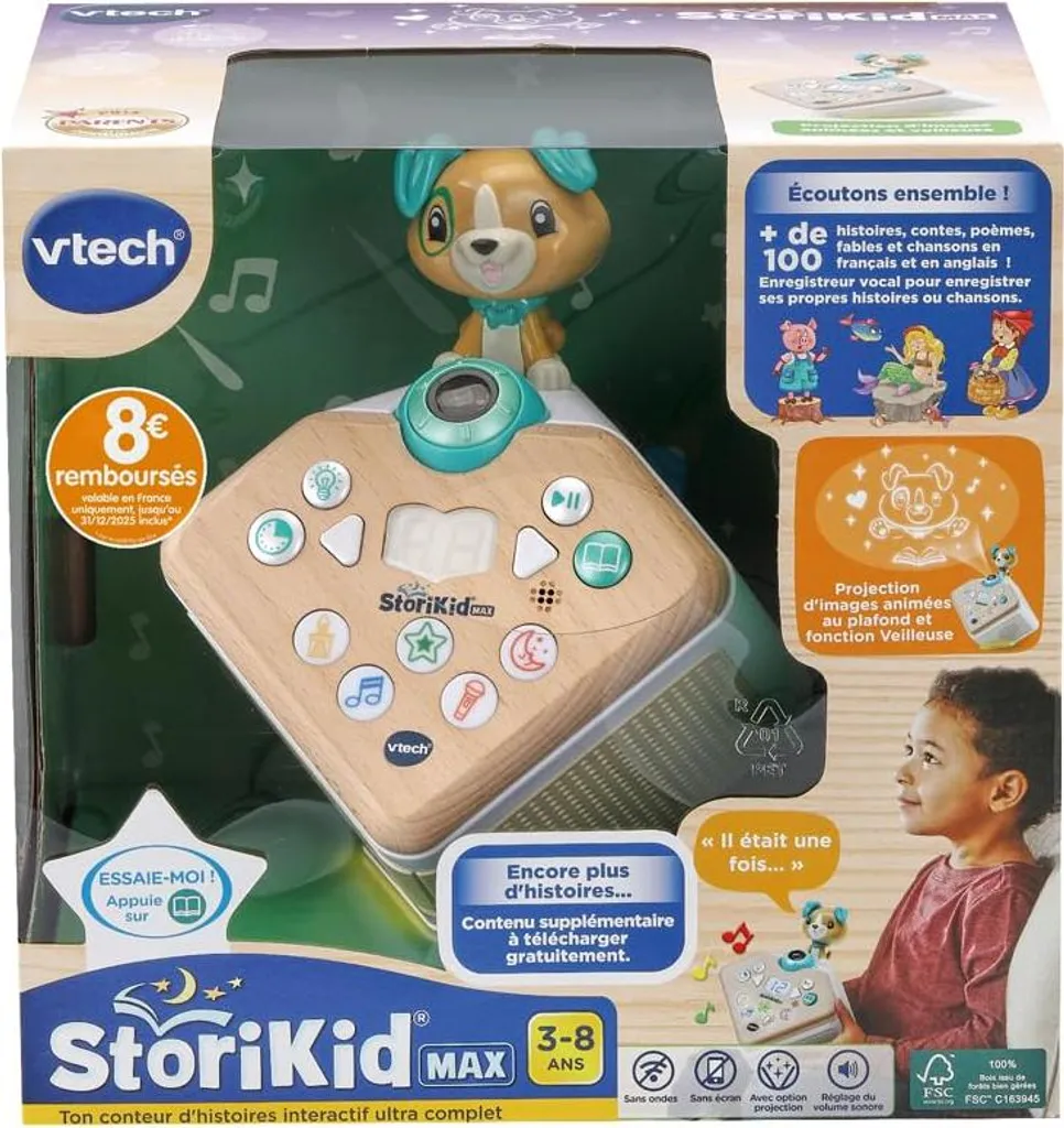 Jouet Interactif Enfant Vtech Aphegese Paramythion Idéal Éveil Ludique