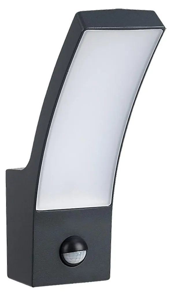 Lampe murale extérieure avec détecteur de mouvement LED 12W Gris Anthracite - 5