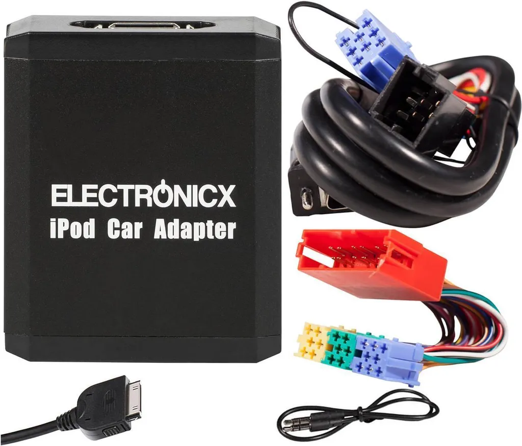 Interface Audio AUX pour Audi avec prise changeur CD 8 et 20 broches