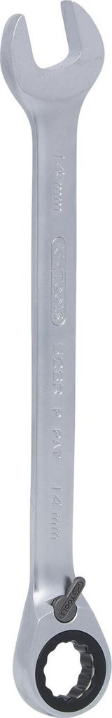 KS Tools GEARplus RINGSTOP-Ratschenringmaulschlüssel, 14 mm