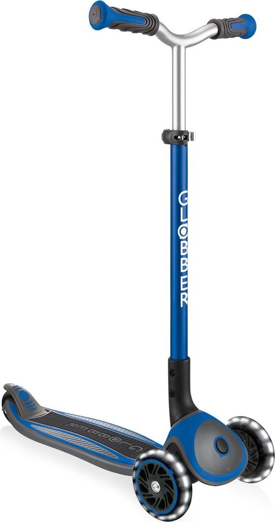 GLOBBER MASTER LIGHTS – Tretroller Kinder, 125/80 mm, ABEC Produktbild 