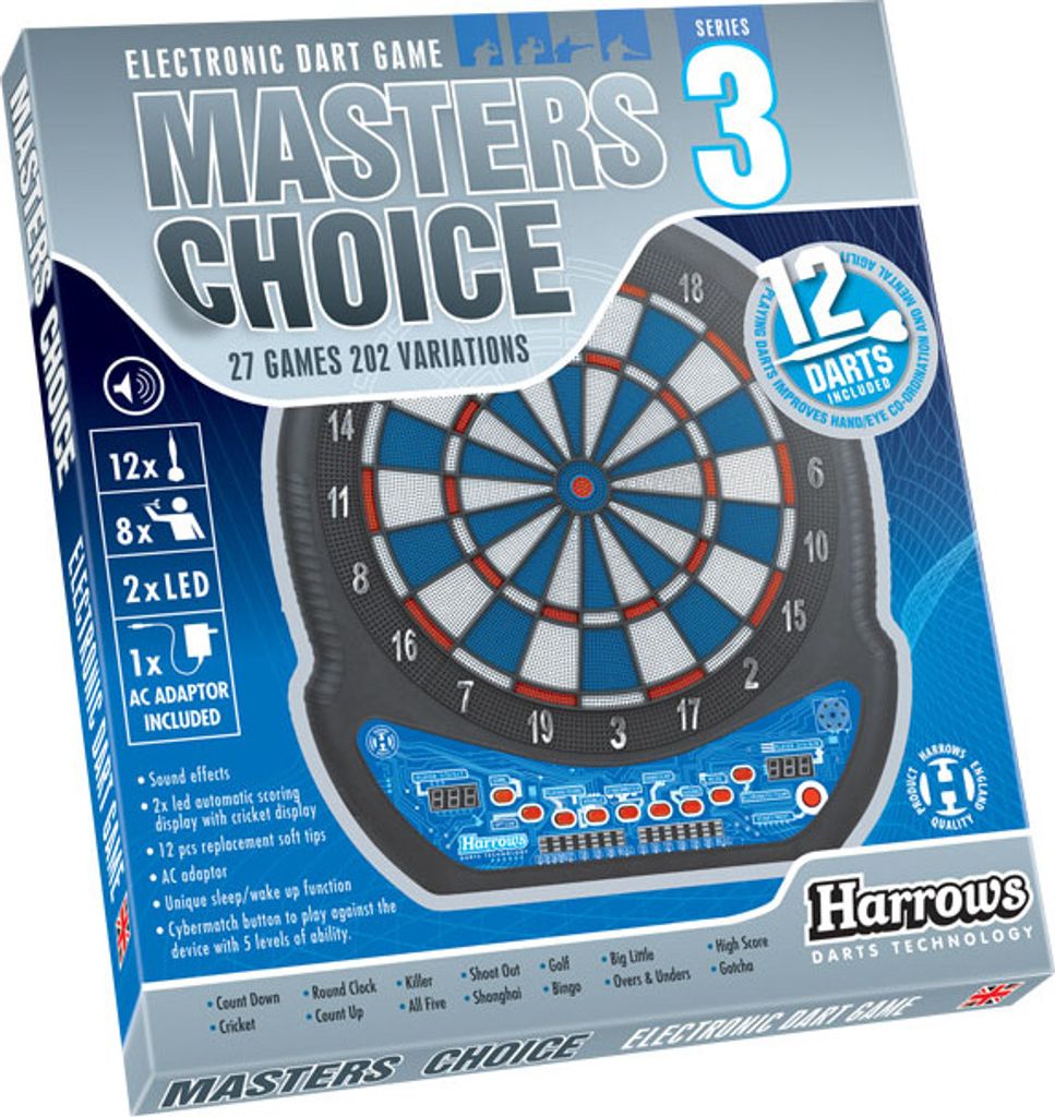 HARROWS 5208 Masters Choice Elektronische Zielscheibe