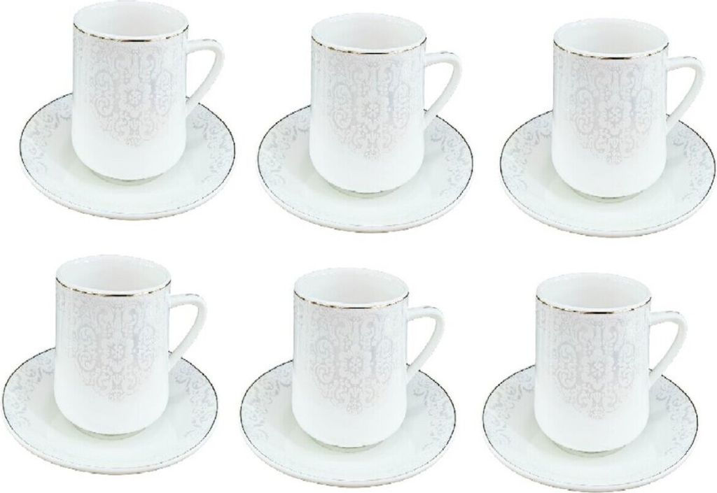 Schäfer Kaffee-Service 12-teiliges Kaffee-Set 220 ml Tassen