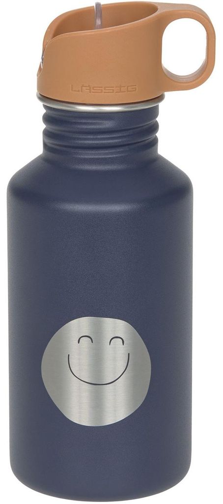 Lässig Bottle Stainless Steel Little Gang Smile navy