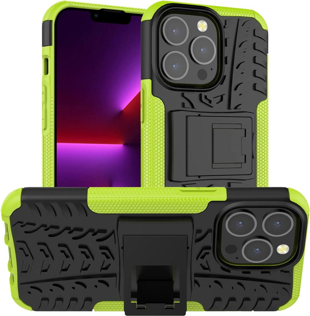 Outdoor Hülle für Apple iPhone 13 Pro Case Hybrid Armor Cover robuste Schutzhülle