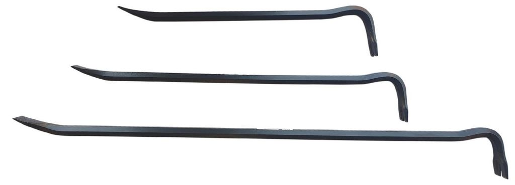 Montiereisen Nagelziehert Brecheisen 450/600/900 Brechstange 3 tlg Set